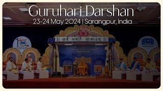 Guruhari Darshan, 23-24 May 2024, Sarangpur, India