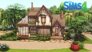 Crystal Cottage Jewelers + Apartment | No CC | The Sims 4