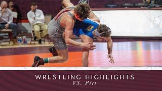 Virginia Tech Wrestling - Highlights vs Pitt