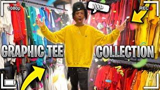 HUGE GRAPHIC TEE COLLECTION  | TRY-ON HAUL FASHION NOVA MEN