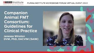 Companion Animal FMT Consortium: Guidelines for Clinical Practice