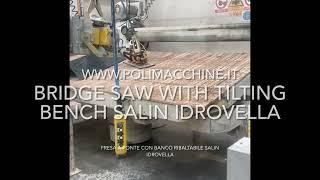 marble bridge saw second hand salin idrovella