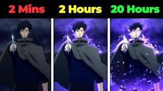 2 Minute vs 2 Hour vs 20 Hour Solo Leveling Edit