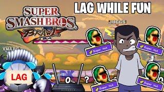 Super Smash Bros. Brawl 4-Player (Online) - Eli's Lag Moans