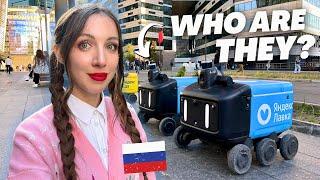 RUSSIA VLOG  ROBOTS INVASION IN MOSCOW IS CRAZY!