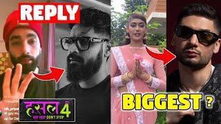 HUSTLE 4 CONTESTANT - VICHAAR LIVE TALKING ABOUT EMIWAY | RAGA ON RAFTAAR | MUKKTA REPLY - KR$NA ⁉️