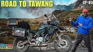 Tawang Road is Not Easy | Extreme Weather In Arunachal|China Hacked My Drone|Ep-03 Tezpur To Bomdila