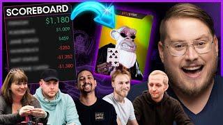 $1000 PRIVATE POKER CASH GAME | PartyPokerTV Game Night highlights