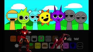 Iron Man Joins Sprunki for a Minute DANCE PARTY!