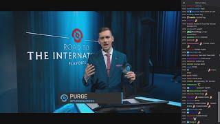 TI12 Purge Weatherman ️ Educates Us With Twitch Chat Thanks Purge ️