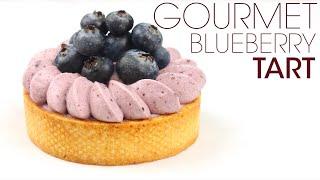 Gourmet Blueberry Tart Like You’ve Never Seen Before! (French Pastry Recipe) | How To Cuisine
