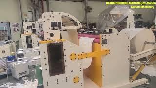 Paper Cup Blank Punching Machine (Wide Model) [Korea]