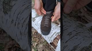 How  to tie shoelaces.#knot #lifehacks #camping