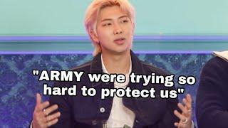 bts and army against the world