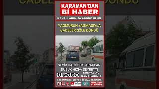 KARAMAN'DA YAĞMUR