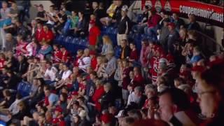 Quebec Remparts Fans Throw Debris on The Ice