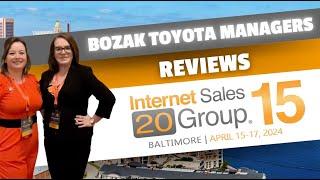 Internet Manager & Sales Manager Reviews Internet Sales 20 Group 15 Conference - Lord Baltimore 2024