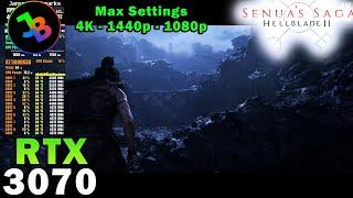 Senua's Saga: Hellblade 2 | RTX 3070 | Ryzen 7 5800X3D | 4K - 1440p - 1080p | Maximum Settings