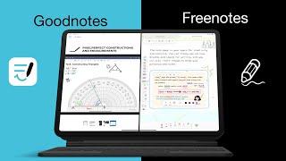 Goodnotes 6 vs Freenotes (2024) | ULTIMATE Comparison | the basics | Part 1