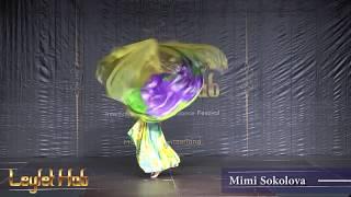 Mimi Sokolova performing Mejance *Leylet hob* festival Switzerland 2018