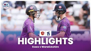  A SENSATIONAL INNINGS | Essex v Warwickshire Metro Bank One Day Cup Highlights