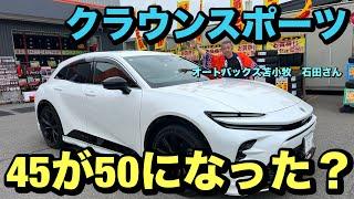 クラウンスポーツにSEVエアバルブキャップ！オートバックス苫小牧店石田さんがインプレッション！