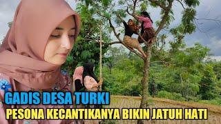 Aktivitas Gadis Desa Turki Dan Gadis Desa Sunda Di Sawah Tengah Hutan || Girl Rural Life