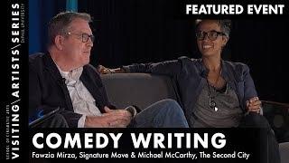 Courier 12: Comedy writing with Fawzia Mirza & Michael McCarthy I DePaul VAS