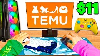 Buying The CHEAPEST Gaming Setup On TEMU..