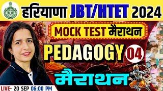 HARYANA JBT/HTET 2024 PEDAGOGY MARATHON CLASS | PEDAGOGY IMP. QUESTIONS | PEDAGOGY FOR HTET/JBT 2024