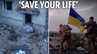 'Surrender or die!' Ukraine drones blast message to Russian troops before they give themselves up