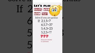 #sharpmind #puzzle #mathsfun #mindsharpening #puzzlegame