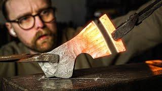 The Jump Weld Technique for Axe Making