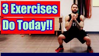 3 Easy Exercises To Lose Weight For Beginners!! Earl “Batman” Stringer (Bout That Fit Life)