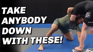 4 Set Ups for The Ankle Pick Takedown in BJJ & Wrestling (These Work on Everyone!)