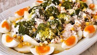  I make this broccoli salad all winter long! really delicious. #broccoli #recipe