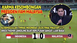  ATMOSFER LUAR BIASA ‼️ Hasil Timnas Indonesia vs Malaysia~Keputusan Erick Thohir Sudah Saya Tunggu