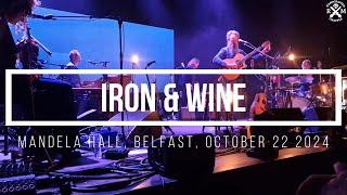 Iron & Wine. Mandela Hall, Belfast. October 22 2024