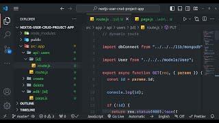 Build a Next.js 14 Full Stack User CRUD With Routing & Server JSON API Using MongoDB in Javascript