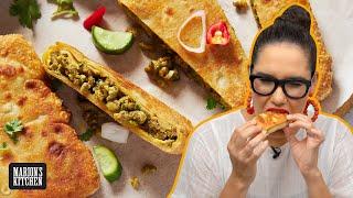 The Asian street food pastry you NEED to try... Homemade Beef Murtabak | Marion's Kitchen