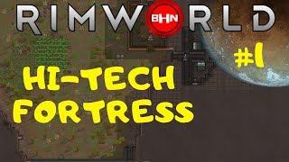 Homage | High Tech Fortress Rimworld Gameplay | BigHugeNerd Plays