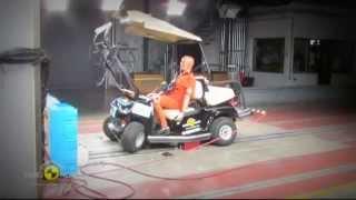 EuroNCAP Club Car Villager 2+2 LSV Crash test