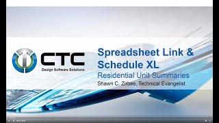 Spreadsheet Link and Schedule XL - Residential Unit Summaries