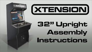 Rec Room Masters 32" Upright Xtension Arcade Cabinet - Assembly Instructions