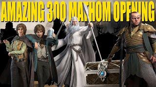 Lotr Rise To War Amazing 300 Mathom Opening 2 Mythic Commanders and Vital Gold Gear Pulled