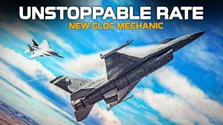 New G-LOC Mechanic | F-16C Viper Vs F-15C Eagle DOGFIGHT | Digital Combat Simulator | DCS |