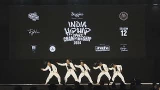 ABCD DANCE FACTORY CREW(GUJARAT)-VARSITY DIVISION | GOLD MEDALIST-INDIAN HIP HOP DANCE CHAMPIONSHIP