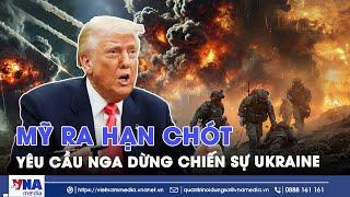 ĐIỂM TIN NÓNG 29/5. Tổng thống Trump ra hạn chót cho Tổng thống Putin dừng xung đột Ukraine - VNA