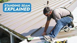 What Is Standing Seam Metal Roofing? Definition, Profiles, Pros & Cons