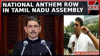 Tamil Nadu GUV RN Ravi Walks Out Of Assembly Without Customary Address, DMK Calls 'Drama' | Top News